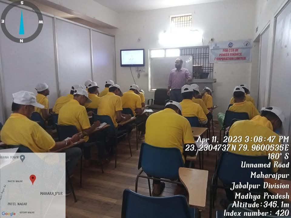 Student using a laptop